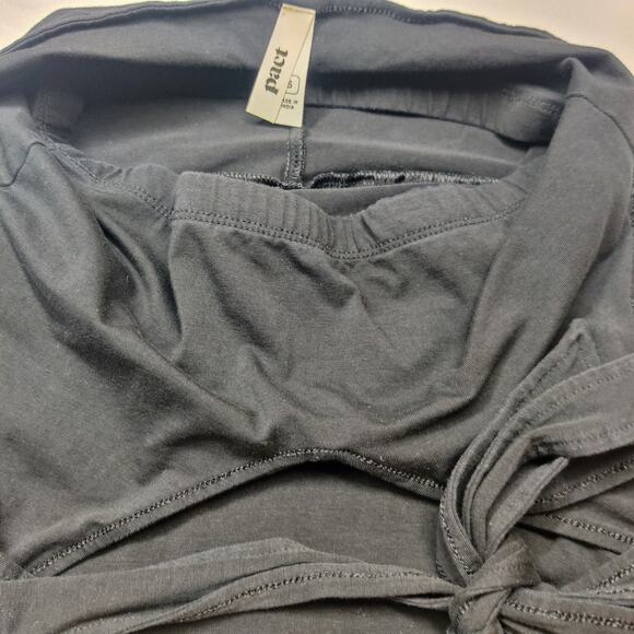 Pact Organic Cotton Halter Fit & Flare Dress Small Pockets Minimalist Travel - Picture 9 of 15